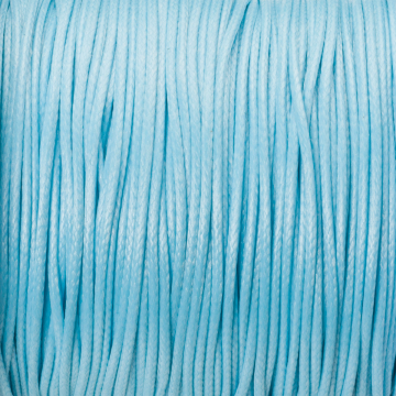 Sznurek powlekany błękitny 1mm