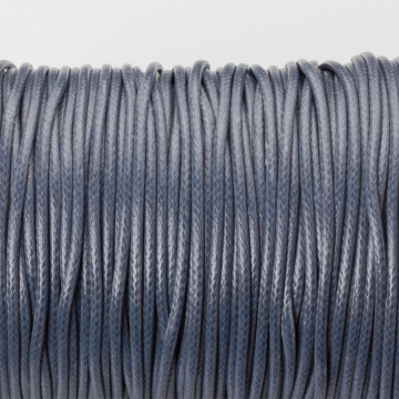 Sznurek powlekany szary 2mm