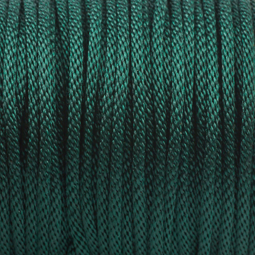 Sznurek pleciony zielony 2mm