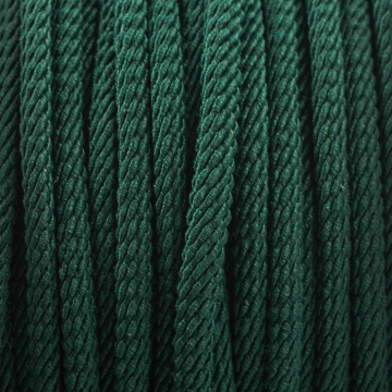 Sznurek skręcany zielony 3mm
