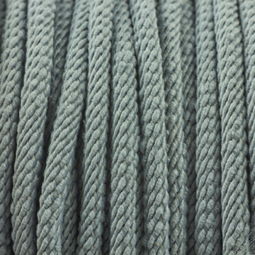 Sznurek skręcany szary 3mm