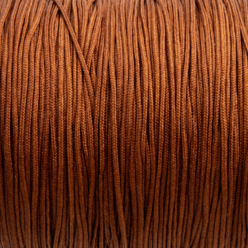 Sznurek do makramy brązowy 0,7mm