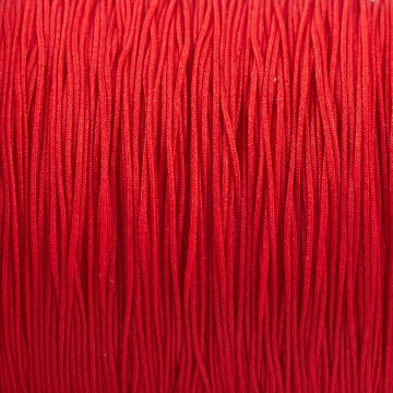 Sznurek do makramy czerwony 0,5mm