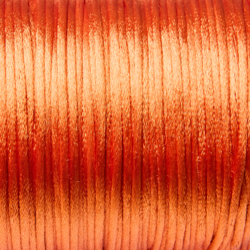 Sznurek gorsetowy 2mm marchewkowy