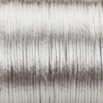 Sznurek gorsetowy srebrny 1mm