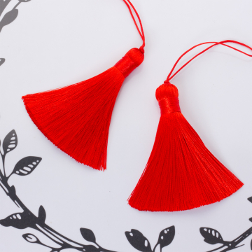 Chwost z wiskozy gruby czerwony 77mm Chwost z wiskozy gruby czerwony 77mm