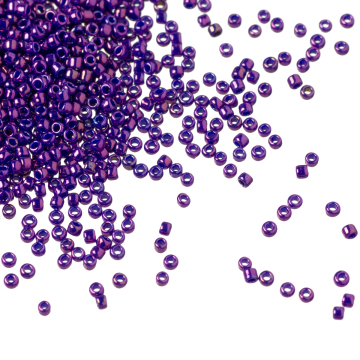 Koraliki TOHO Round 15/0 Higher-Metallic Grape