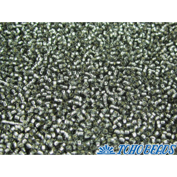 Koraliki TOHO Round 15/0 Silver-Lined Gray