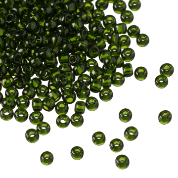 Koraliki TOHO Round 8/0 Transparent Olivine