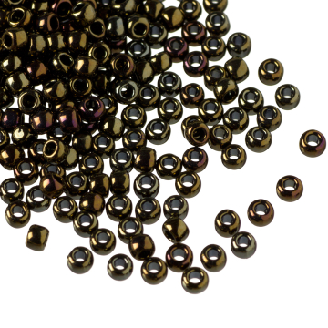 Koraliki TOHO Round 8/0 Metallic Iris Brown
