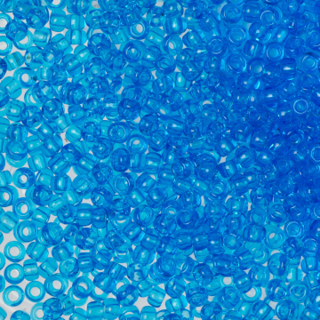 Koraliki TOHO Round 8/0 Transparent Dark Aquamarine