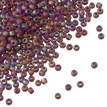 Koraliki TOHO Round 11/0 Trans-Rainbow-Frosted Amethyst