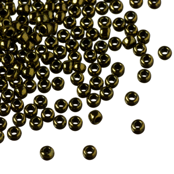 Koraliki TOHO Round 8/0 Gold-Lustered Dark Chocolate Bronze