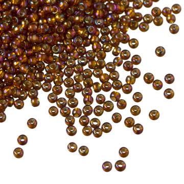 Koraliki TOHO Round 11/0 Silver-Lined Rainbow Topaz