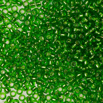 Koraliki TOHO Round 8/0 Silver-Lined Peridot