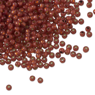 Koraliki TOHO Round 11/0 Permanent Finish - Silver-Lined Milky Pomegranate