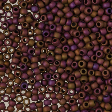 Koraliki TOHO Round Matte-Color Mauve Mocha 8/0