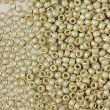 Koraliki TOHO Round Permanent Finish - Matte Galvanized Aluminum 8/0