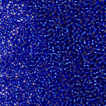 Koraliki TOHO Round Silver-Lined Cobalt 15/0