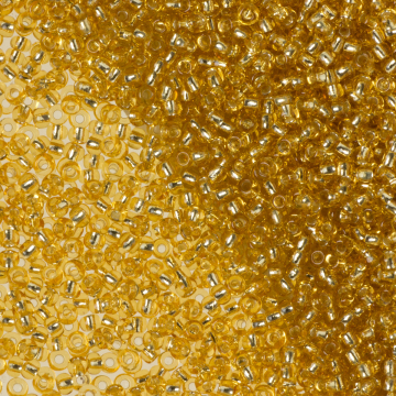 Koraliki TOHO Round Permanent Finish Silver-Lined Lt. Topaz 11/0