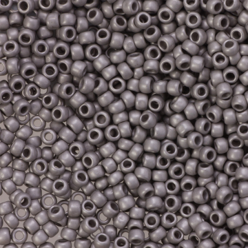 Koraliki TOHO Round 8/0 Metallic-Silver-Frosted Antique Silver