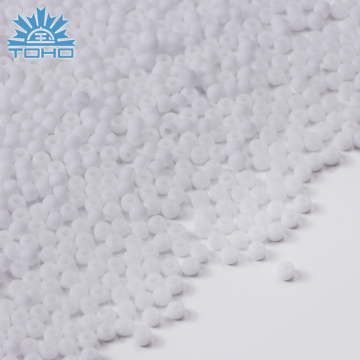 Koraliki TOHO Round 11/0 Opaque Frosted White