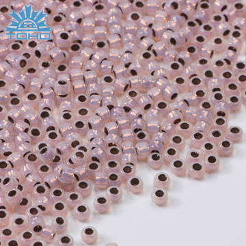 Koraliki TOHO Round 8/0 Copper-Lined Alabaster
