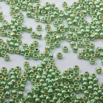 Koraliki TOHO - Round 6/0  PermaFinish Galvanized Sea Foam