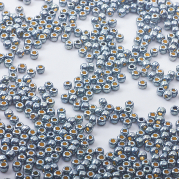 Koraliki TOHO - Round 6/0  PermaFinish Galvanized Blue Slate