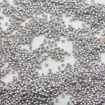 Koraliki TOHO - Round 11/0  PermaFinish - Galvanized Gun Metal Gray