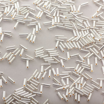 TOHO - Bugle #2   Silver-Lined Crystal