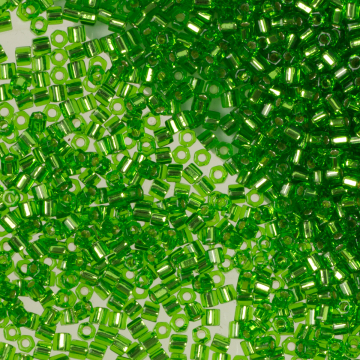 Koraliki TOHO Hex 11/0 Silver-Lined Peridot