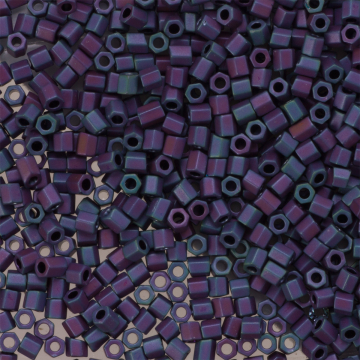 Koraliki TOHO Hex 8/0 Matte-Color-Frosted Iris Blue
