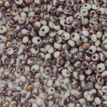 Koraliki TOHO Magatama 3mm HYBRID Frosted Lt Beige Apollo