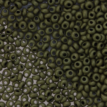 Koraliki TOHO Magatama 3mm Matte-Color Dark Olive