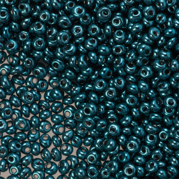 Koraliki TOHO Magatama 3mm Higher-Metallic Teal Hematite