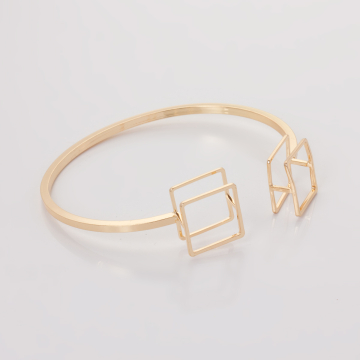 Bransoletka z mosiądzu kwadraty 16-21cm
