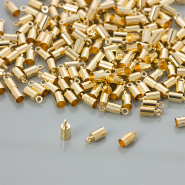 Końcówki pozłacane 3mm