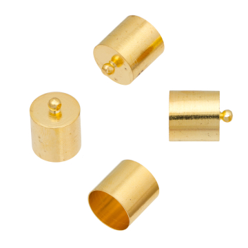 Końcówki w kolorze złota 11,5mm