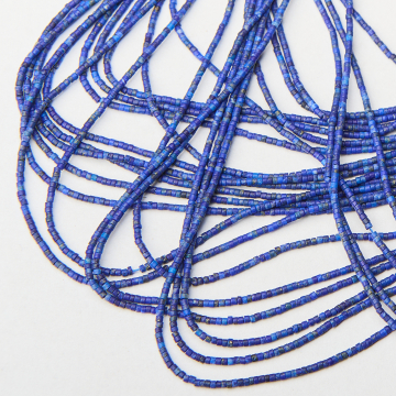 Lapis lazuli krążek 1x1.5mm
