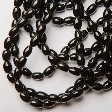 Onyks oliwka gładka 8x12mm