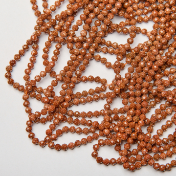 Piasek pustyni kulka fasetowana 4mm