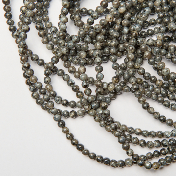 Larvikit kulka gładka szara 6,5mm