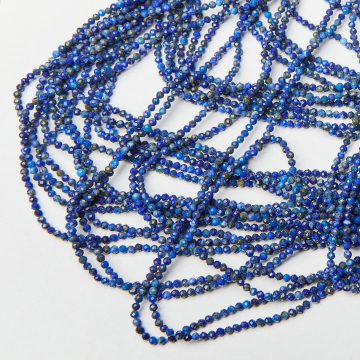 Lapis lazuli kulka fasetowana 2,5mm Lapis lazuli kulka fasetowana 2,5mm