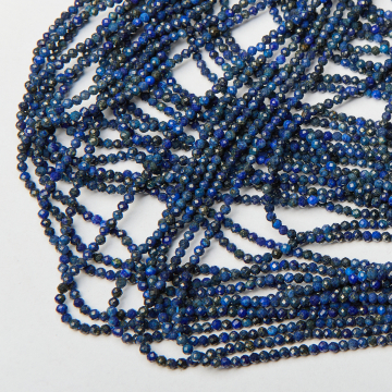 Lapis lazuli kulka fasetowana 2,5mm Lapis lazuli kulka fasetowana 2,5mm