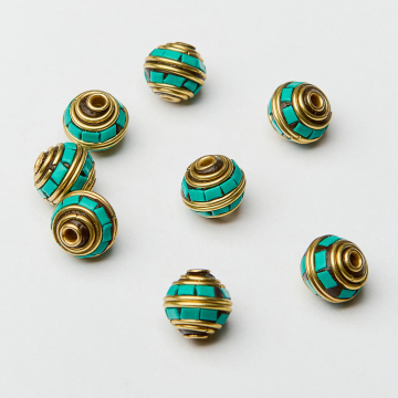 Koraliki antyczne kulka 12mm