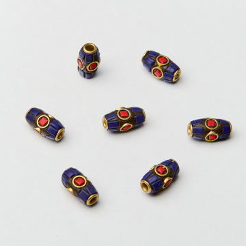 Koraliki antyczne walec 12x6,5mm