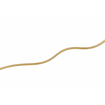 Srebrny łańcuszek pancerka AG925 pozłacany 0,8mm