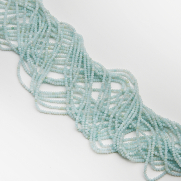 Amazonit oponka fasetowana 2,5-3mm