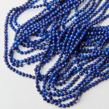 Lapis lazuli kulka fasetowana 3mm